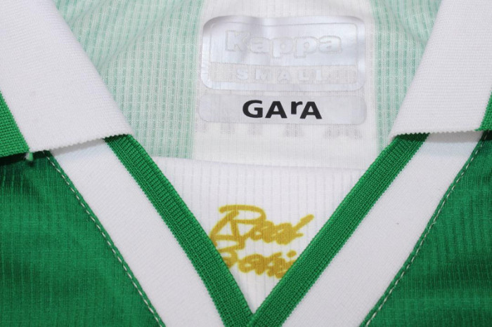 Retro Jersey Real Betis 2021-2022 Home Soccer Jersey Vintage Football Shirt