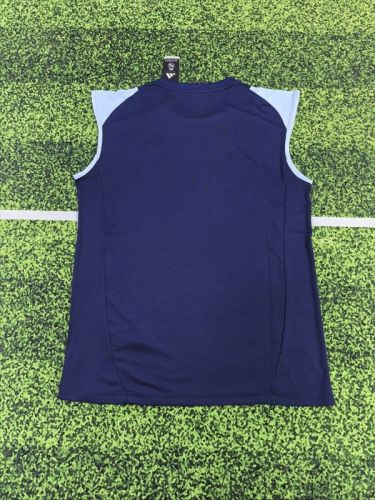 Fan Version 2025-2026 Real Madrid Dark Blue Soccer Vest