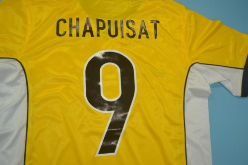 Retro Jersey 1998 Borussia Dortmund CHAPUISAT 9 Home Soccer Jersey BVB Vintage Football Shirt