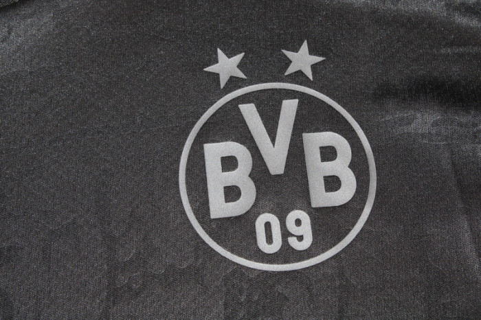 Retro Jersey 2022-2023 Borussia Dortmund All Black Special Edition Soccer Jersey BVB Vintage Football Shirt