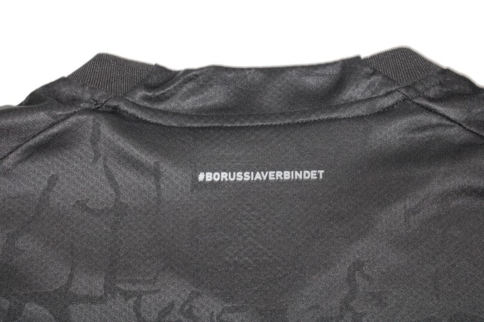 Retro Jersey 2022-2023 Borussia Dortmund All Black Special Edition Soccer Jersey BVB Vintage Football Shirt