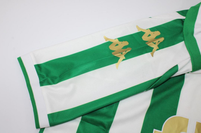 Retro Jersey Real Betis 2021-2022 Home Soccer Jersey Vintage Football Shirt
