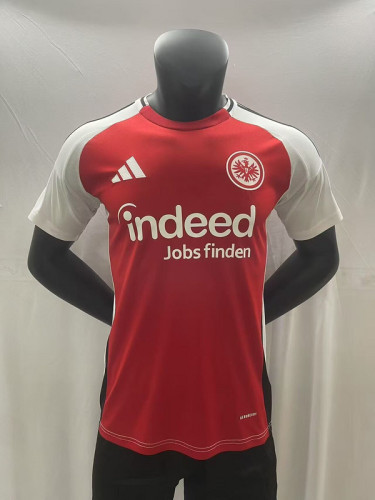 Fan Version Eintracht Frankfurt 2025-2026 Home Football Shirt Soccer Jersey