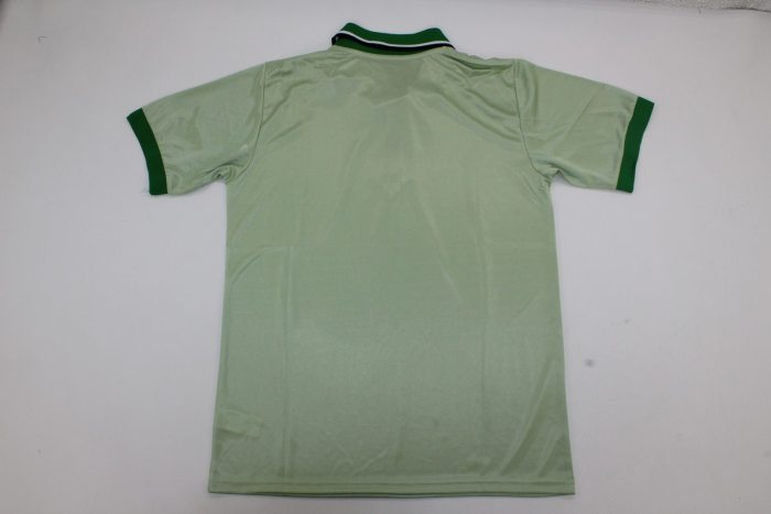 with Sponor Logo Retro Jersey Real Betis 1999-2000 Away Soccer Jersey Vintage Football Shirt