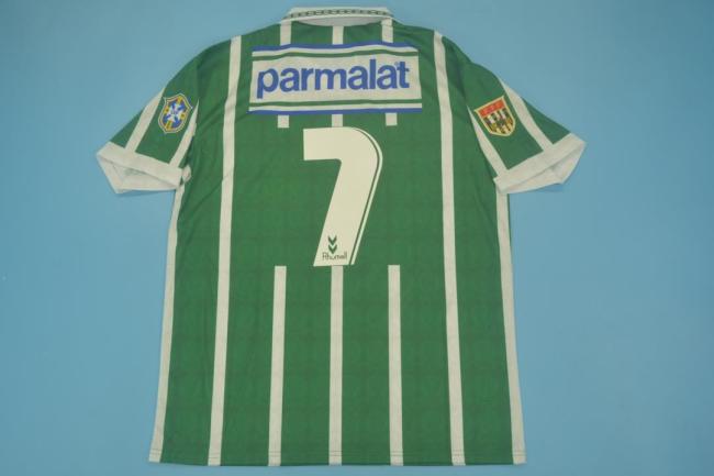 Retro Jersey 1993-1994 Palmeiras 7 Home Soccer Jersey Vintage Football Shirt