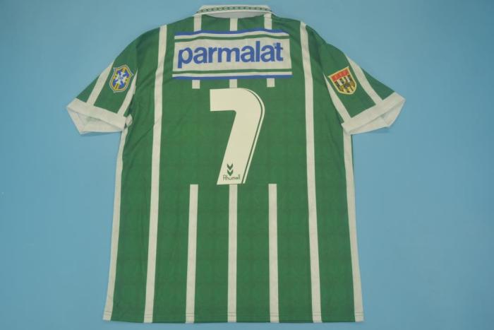 Retro Jersey 1993-1994 Palmeiras 7 Home Soccer Jersey Vintage Football Shirt