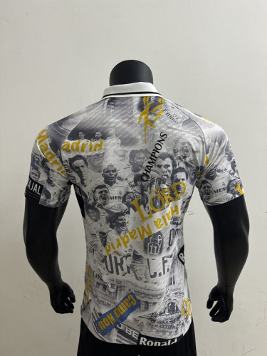 Player Version 2025-2026 Real Madrid Colorful Special Edition Soccer Jersey Real Football Shirt