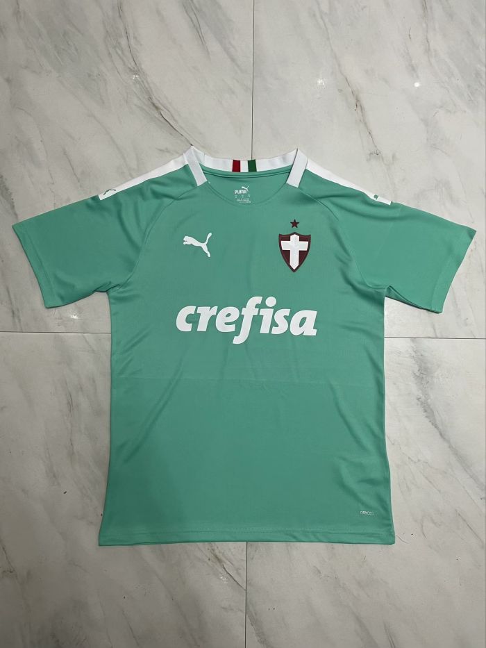 Retro Jersey Palmeiras 2019-2020 Third Away Green Soccer Jersey Vintage Football Shirt