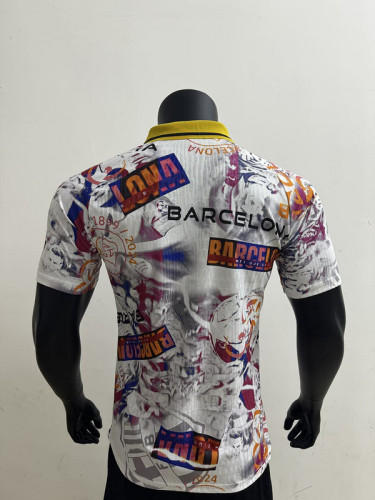 Barca Camisetas de Futbol Player Version 2025-2026 Barcelona Messi Special Edition Soccer Jersey