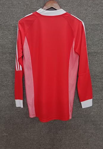 Long Sleeve Retro Jersey 2002 China Home Soccer Jersey Vintage Football Shirt