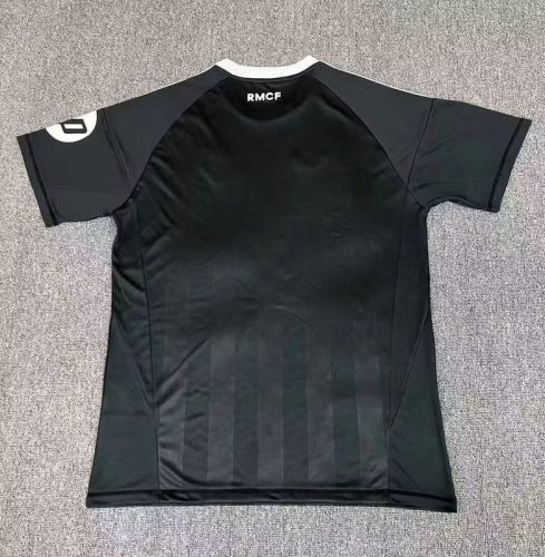 Fans Version 2025-2026 Real Madrid Black Goalkeeper Soccer Jersey Real Football Shirt