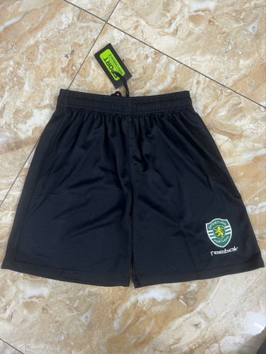 Retro Shorts 2001-2003 Sporting Lisbon Home Soccer Shorts Football Shorts