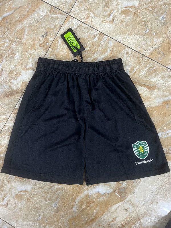 Retro Shorts 2001-2003 Sporting Lisbon Home Soccer Shorts Football Shorts