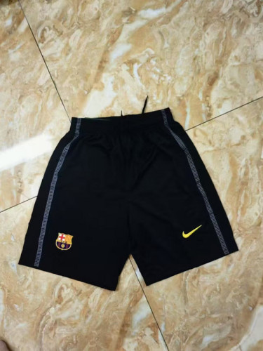 Retro Shorts 2011-2012 Barcelona Third Away Black Soccer Shorts Football Shorts