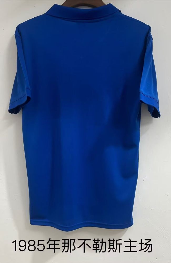 Retro Jersey 1985 Calcio Napoli Home Soccer Jersey Napoles Vintage Football Shirt