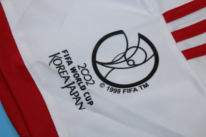 with Patch Retro Jersey 2002 China Away White Soccer Jersey Vintage Football Shirt