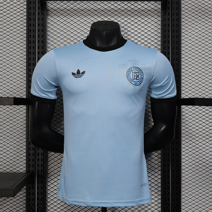 Player Version 2025 Germany 125th Anniversary Light Blue Goalkeeper Soccer Jersey Football Shirt