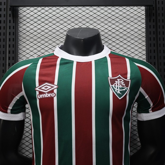 Player Version 2025-2026 Fluminense Home Soccer Jersey Football Shirt