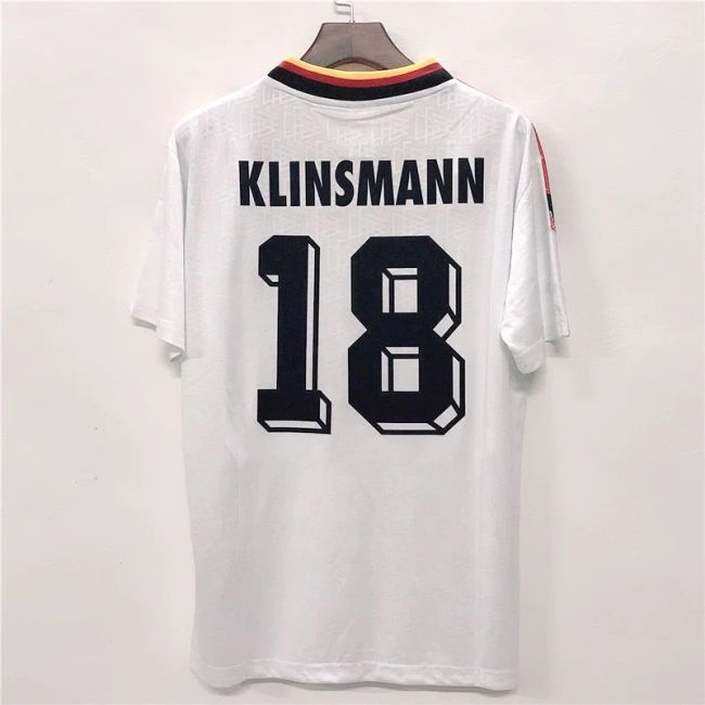 Retro Jersey 1994 Germany KLINSMANN 18 Home Soccer Jersey Vintage Football Shirt