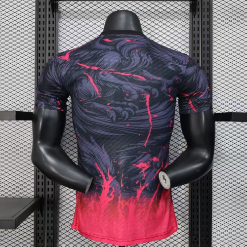 Player Version 2025 Japan Black/Pink Special Edition Soccer Jersey Football Shirt