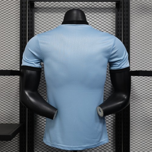 Player Version 2025 Germany 125th Anniversary Light Blue Goalkeeper Soccer Jersey Football Shirt