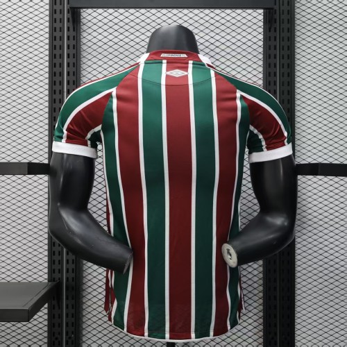 Player Version 2025-2026 Fluminense Home Soccer Jersey Football Shirt