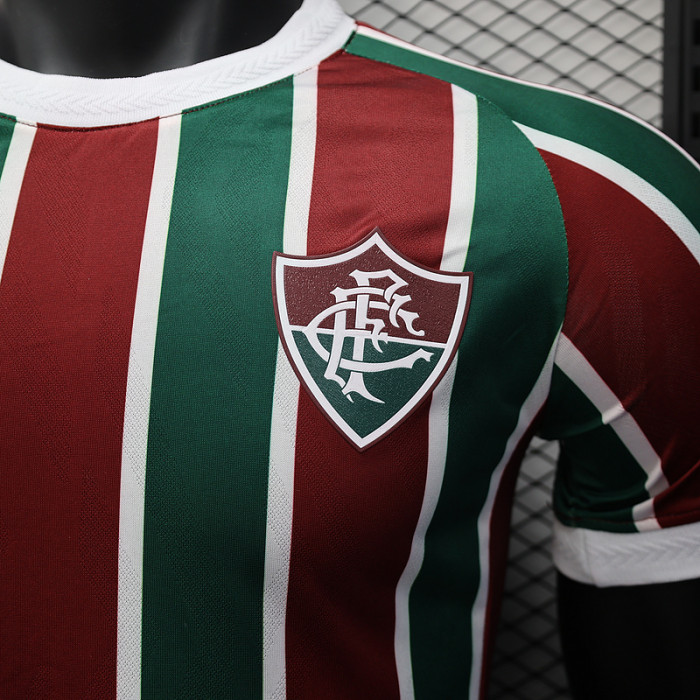 Player Version 2025-2026 Fluminense Home Soccer Jersey Football Shirt