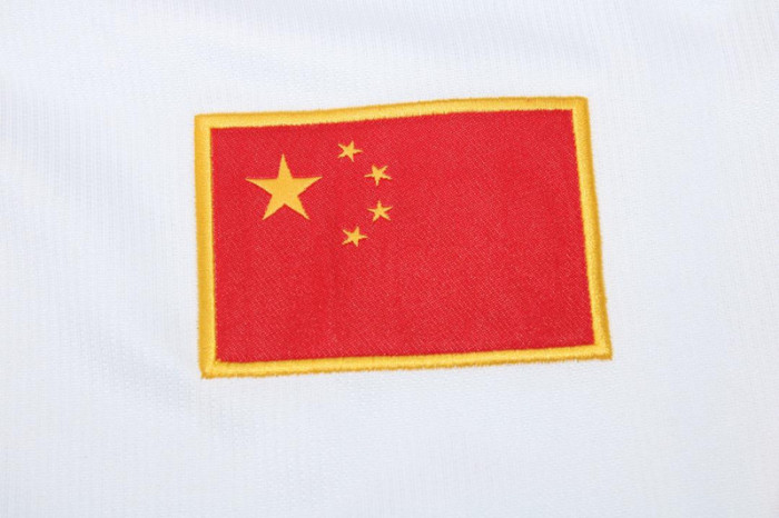 with Patch Retro Jersey 2002 China Away White Soccer Jersey Vintage Football Shirt
