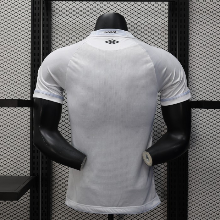 Player Version 2025-2026 Santos Home Soccer Jersey Football Shirt