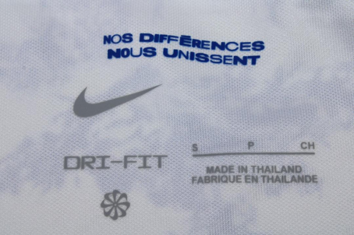 with winnter+2024 Euro Qualifier Patch Retro Jersey 2022 France Away White Soccer Jersey