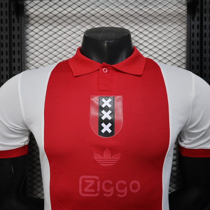 Player Version 2025-2026 Ajax 125th Anniversary Soccer Jersey Football Shirt