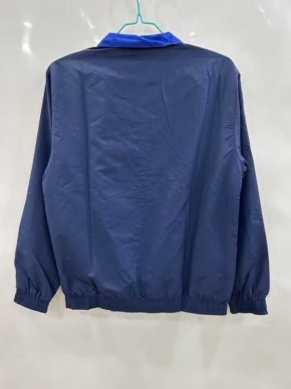 2025-2026 Barcelona Comma Trench Coat Soccer Reversible Windbreaker Jacket