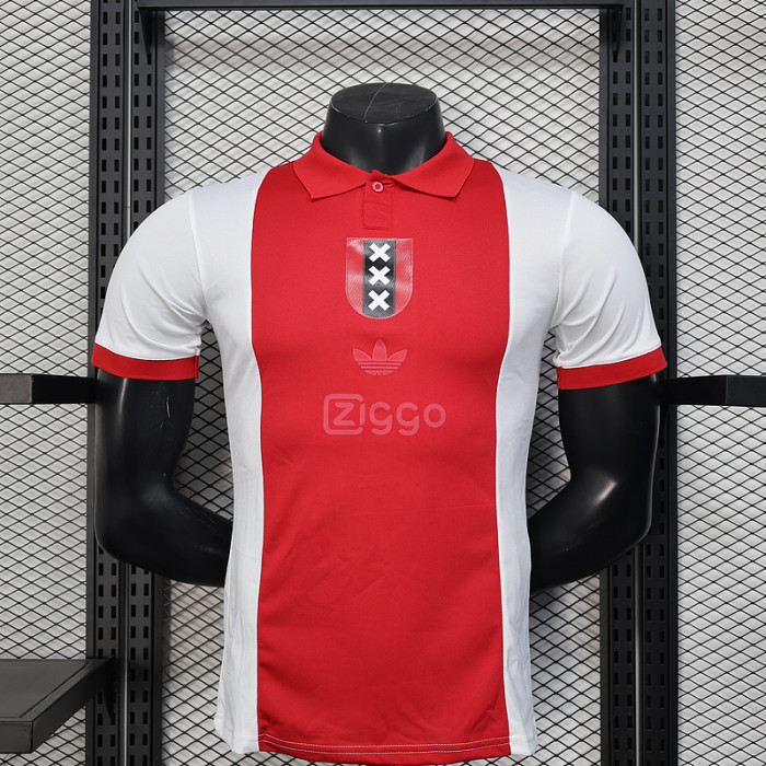 Player Version 2025-2026 Ajax 125th Anniversary Soccer Jersey Football Shirt