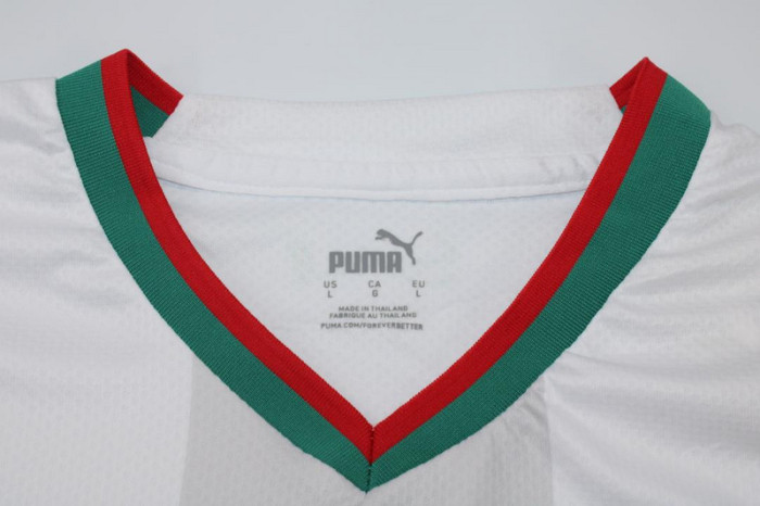 Retro Jersey 2022 Morocco Away White Soccer Jersey Vintage Football Shirt