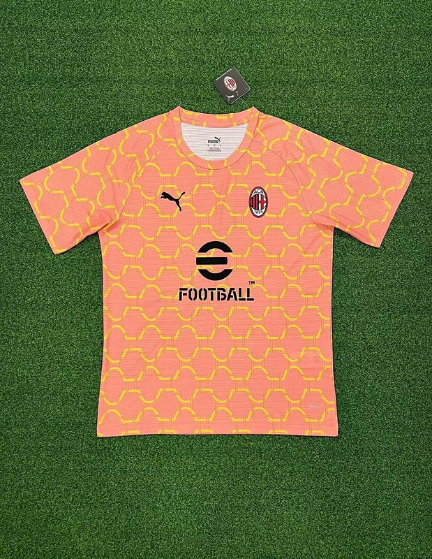 Fan Version 2025-2026 AC Milan Pink Special Edition Soccer Jersey AC Football Shirt