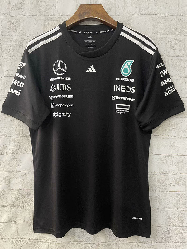 2025 Mecerdes Black Shirt Racing T-shirt