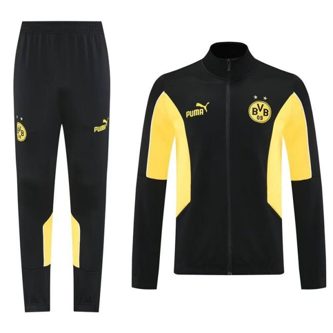2025-2026 Dortmund Soccer Windbreaker Jacket and Pants BVB Football Tracksuit