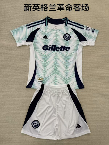 Adult Uniform 2025-2026 New England Revolution Away Soccer Jersey Football Shirt
