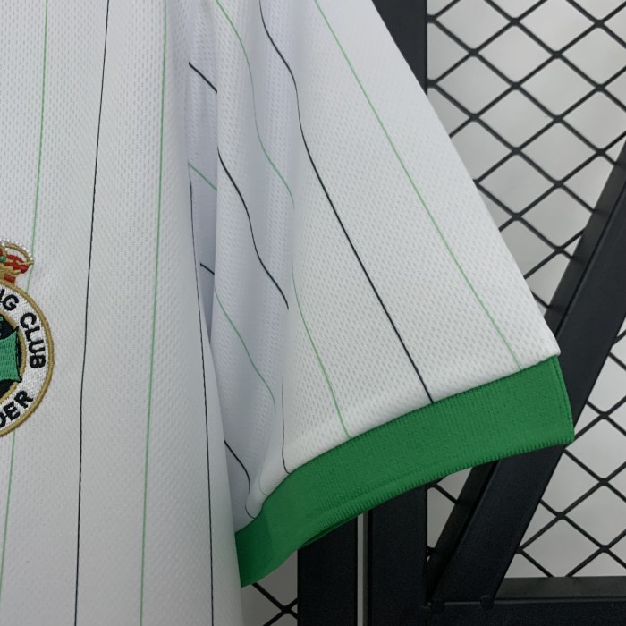 Fan Version 2025-2026 Racing de Santander 112th Anniversary Soccer Jersey Football Shirt