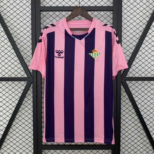 Fan Version 2025-2026 Real Betis Pink Special Edition Soccer Jersey Football Shirt