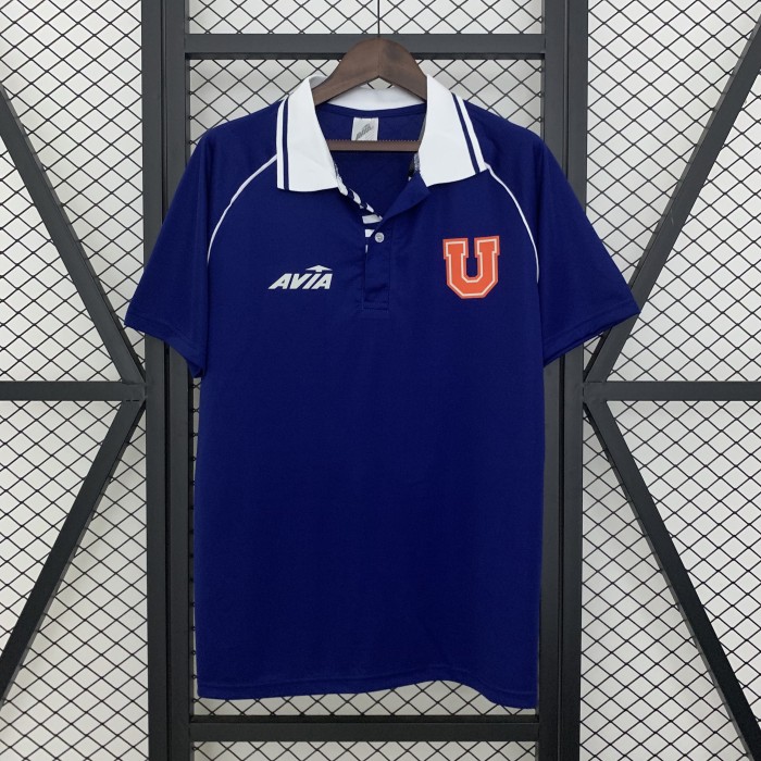 Retro Jersey 1993 Universidad de Chile Home Soccer Jersey Vintage Football Shirt