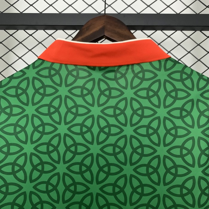 Fans Version 2025-2026 Ireland St. Patrick's Day Green Soccer Jersey Football Shirt