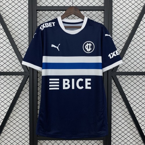Fan Version 2025-2026 Catholic University Away Blue Soccer Jersey Universidad Catolica Football Shirt