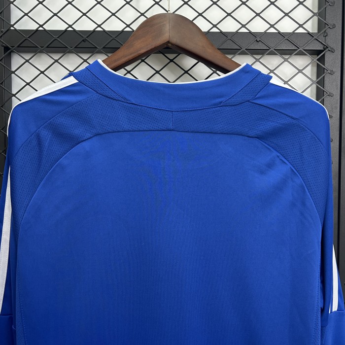 Long Sleeve Retro Jersey 2006-2007 Chelsea Home Soccer Jersey Vintage Football Shirt