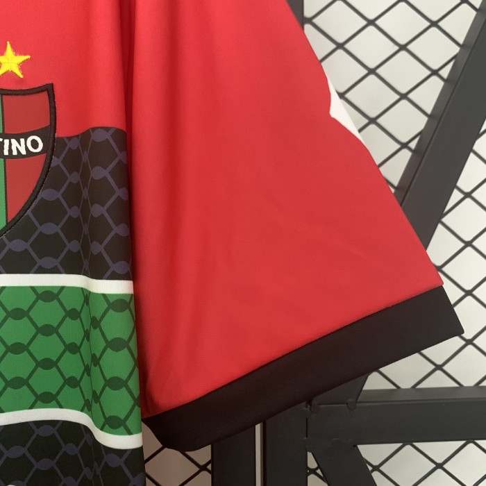Fans Version 2025-2026 Club Deportivo Palestino Red Soccer Jersey Palestinian Football Shirt