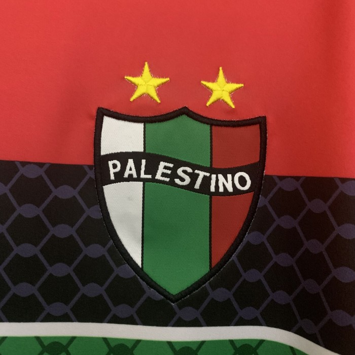 Fans Version 2025-2026 Club Deportivo Palestino Red Soccer Jersey Palestinian Football Shirt