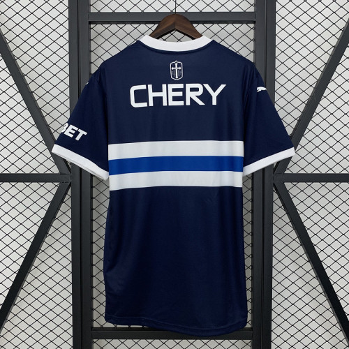 Fan Version 2025-2026 Catholic University Away Blue Soccer Jersey Universidad Catolica Football Shirt