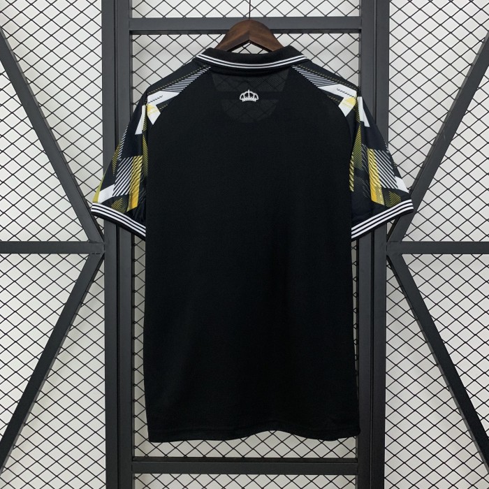Fans Version 2025-2026 Real Madrid Black/White Soccer Jersey Real Football Shirt