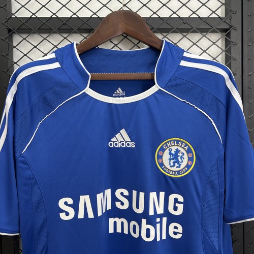 Retro Jersey 2006-2007 Chelsea Home Soccer Jersey Vintage Football Shirt