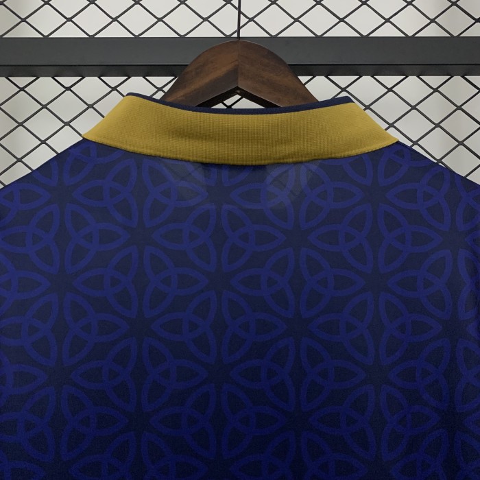 Fans Version 2025-2026 Ireland St. Patrick's Day Dark Blue Soccer Jersey Football Shirt
